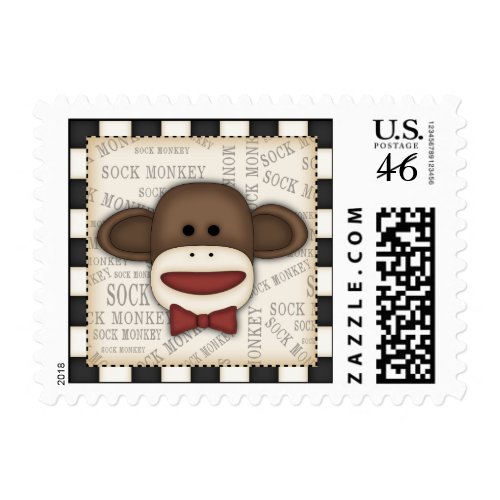 Sock Monkey stamp