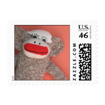 Sock Monkey Postage postage