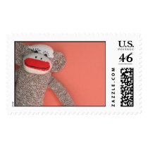 Sock Monkey postage