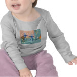 Sock Monkey Robot Cocktail Party Tee Shirt