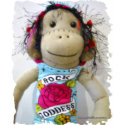 Sock Monkey Rock Goddess T-Shirt