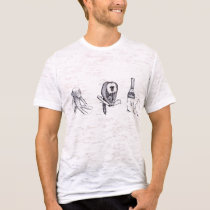 Sock Monkey - Saki Monkey - Sake t-shirts