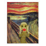 Sock Monkey Scream postcard Sock Monkey Scream postcard