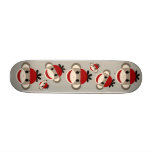 Sock Monkey Skateboard Deck