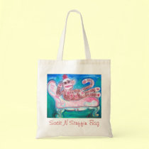 Sock Monkey Sock N Stuffin Bag bags