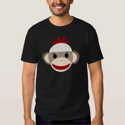sock monkey t-shirt