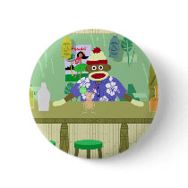 Sock Monkey Tiki Bar buttons
