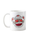 Sock Monkey Valentine Merchandise mugs