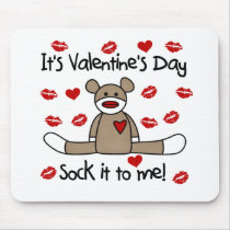 Sock Monkey Valentines Day mousepads by valentinesday Sock Monkey Valentines Day mousepads