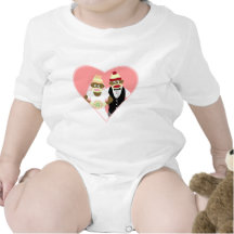 Sock Monkey Wedding Tees
