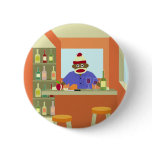 Sock Monkey Wine Taster Buttons