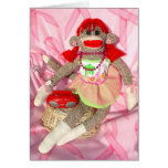 Sock Monkeys for the Cure Hawaii Cathy Card cards
