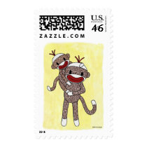 Sock Monkeys - Parent Child stamps