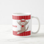 Sock Monkeys Personalized Coffee Mug