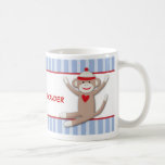 Sock Monkeys Personalized Coffee Mug