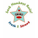 Sock Monkeys Rule! Spaghetti Tank t-shirts by FreshandStrong Sock Monkeys Rule! Spaghetti Tank t-shirts