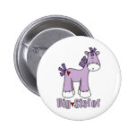 Sock Pony Big Sister Buttons