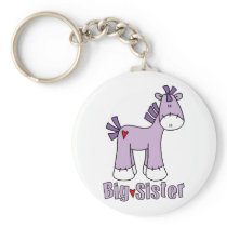 Sock Pony Big Sister Key Chain