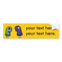 Sock Puppet Conspiracy bumper stickers
