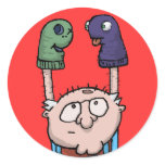 Sock Puppet Conspiracy stickers