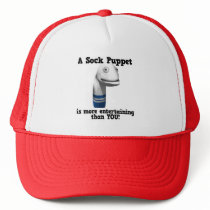 Sock Puppet More Entertaining hats by doonidesigns Sock Puppet More Entertaining hats