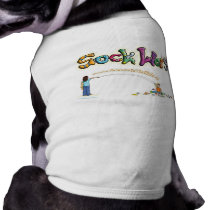 Sock Wars Sock Toss for Dogs Dog T Shirt