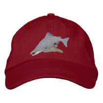 Sockeye Salmon Embroidered Baseball Caps