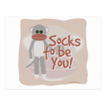 Socks to be You! Postcards