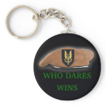 socom special air service sas flash beret Keychain