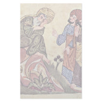 Socrates And Two Students By Meister Des Al-Mubash Custom Stationery