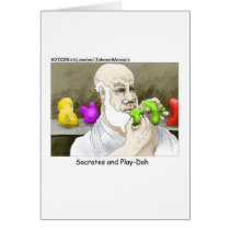 Socrates & Plato? Funny Gifts Tees & Collectibles cards by beardiethor123 Socrates & Plato? Funny Gifts Tees & Collectibles cards