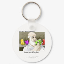 Socrates & Play-doh Novelty Funny Keychain