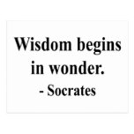 Socrates Quote 1a Post Cards