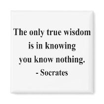 Socrates Quote 3a magnets