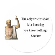 Socrates Quote 3b stickers