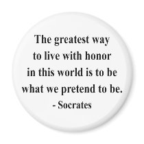 Socrates Quote 4a magnets