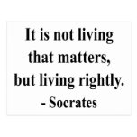 Socrates Quote 6a Post Cards