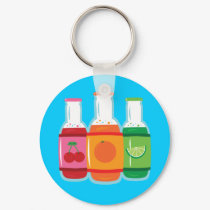 Soda Pop Bottles keychains by toxiferous Soda Pop Bottles keychains