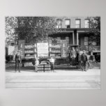 Soda Pop Delivery Truck, early 1920s Print