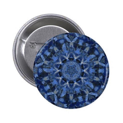 Sodalite Flower Buttons