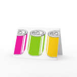 Sodas Greeting Card