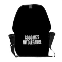 Sodomize intolerance  commuter bag