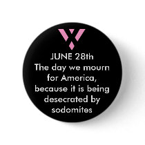 Sodomy Shame Day - June 28th buttons