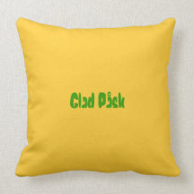 Sofa cushion yellow - fond Easter Throw Pillow