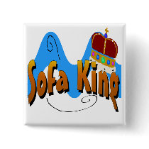 Sofa King Couch Potato buttons by CouchPotatos Sofa King Couch Potato buttons