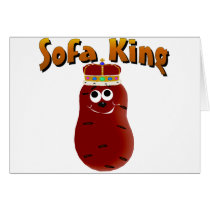 Sofa King Couch Potato cards