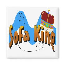 Sofa King Couch Potato magnets by CouchPotatos Sofa King Couch Potato magnets