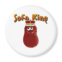 Sofa King Couch Potato magnets by CouchPotatos Sofa King Couch Potato magnets