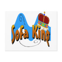Sofa King Couch Potato postcards