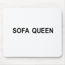 sofa queen t-shirt mouse mats